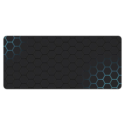 300x750x3mm Honeycomb Pattern Anti-slip Rubber Mouse Pad Computer Desktop Mat