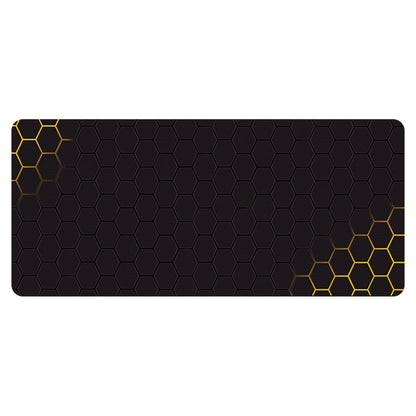 300x750x3mm Honeycomb Pattern Anti-slip Rubber Mouse Pad Computer Desktop Mat