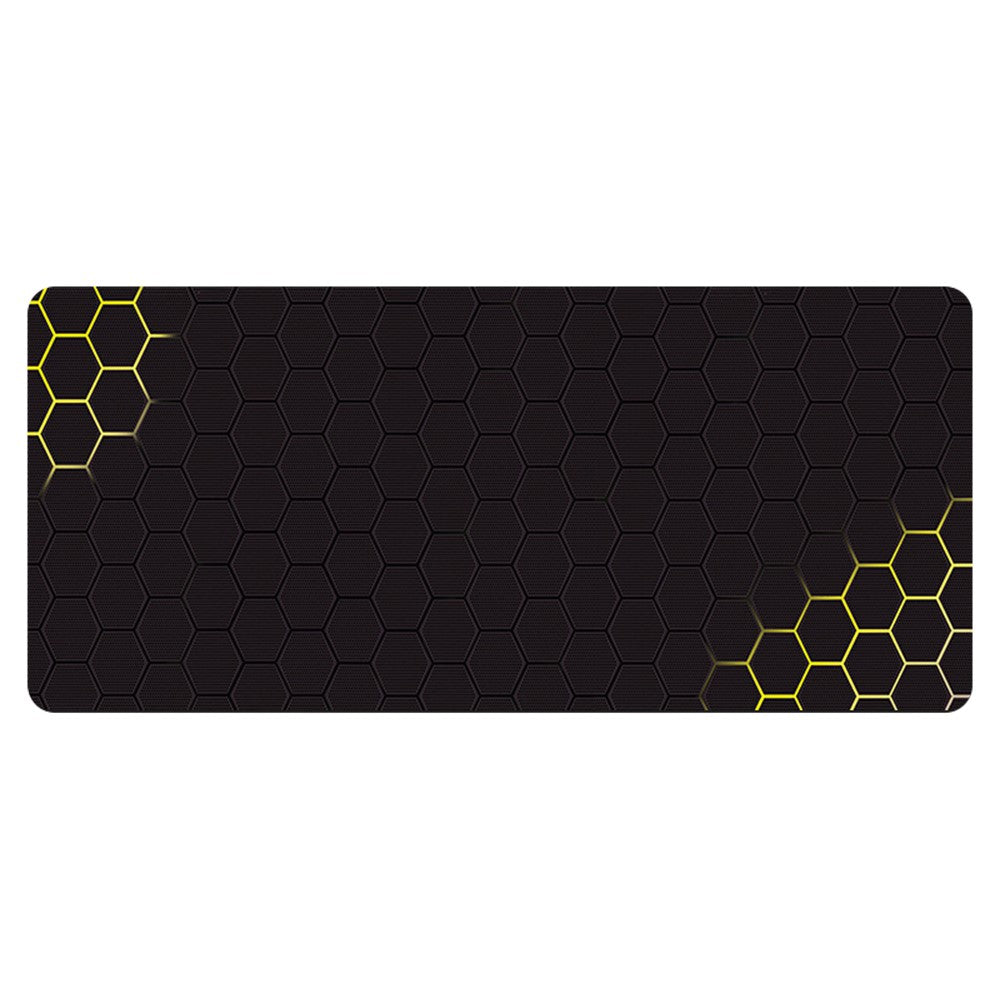 300x750x3mm Honeycomb Pattern Anti-slip Rubber Mouse Pad Computer Desktop Mat