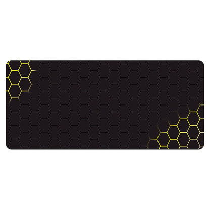 300x750x3mm Honeycomb Pattern Anti-slip Rubber Mouse Pad Computer Desktop Mat