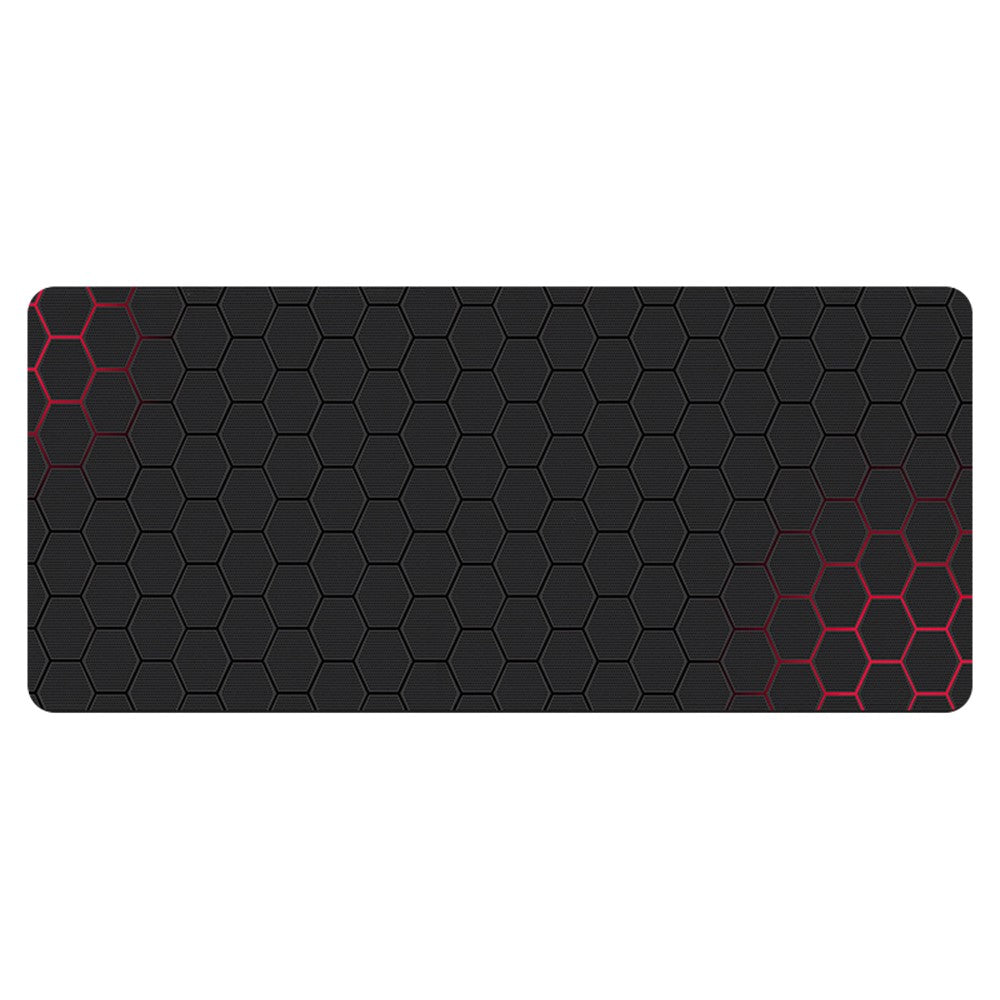 300x750x3mm Honeycomb Pattern Anti-slip Rubber Mouse Pad Computer Desktop Mat