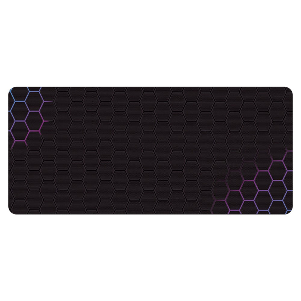400x1000x3mm Anti-slip Rubber Mouse Pad Stylish Honeycomb Pattern Desktop Mat