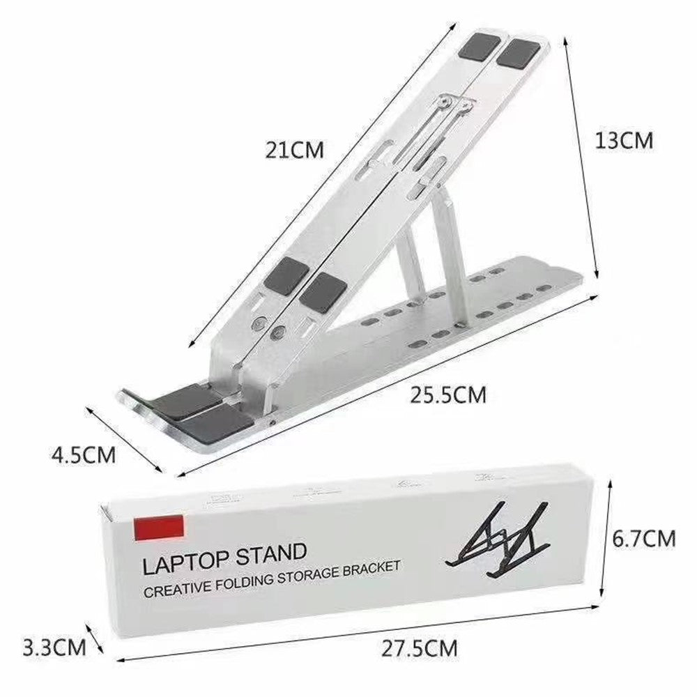Laptop Holder Riser Computer Stand Adjustable Aluminum Foldable Portable Notebook Stand
