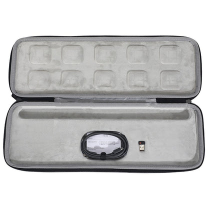 EVA Storage Case Travel Bag for Logitech MX Keys Advanced Wireless Illuminated Keyboard