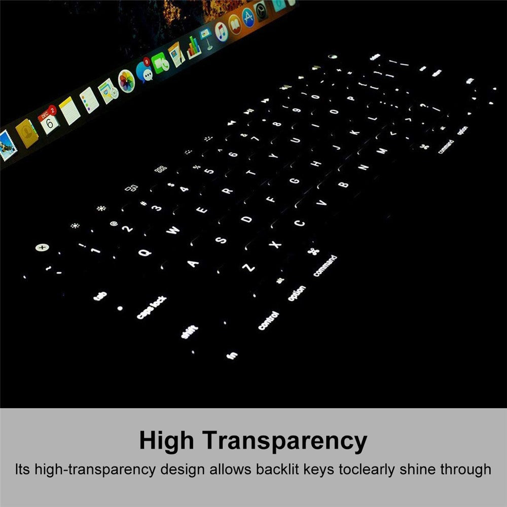 ENKAY HAT PRINCE Ultra-thin TPU Dust-proof Keyboard Protective Cover [US Version] for MacBook Air 13.3-inch (A2179/A2337)
