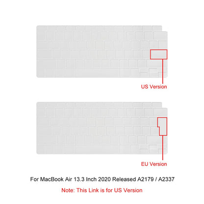 ENKAY HAT PRINCE Ultra-thin TPU Dust-proof Keyboard Protective Cover [US Version] for MacBook Air 13.3-inch (A2179/A2337)