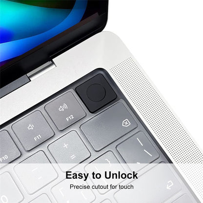 ENKAY HAT PRINCE TPU Keyboard Film (EU Version) for MacBook Pro 14 inch (A2442) / 16 inch (A2485) / Air 15 inch (2025) / (2024) / (2023) A2941 / 13 inch (2025)