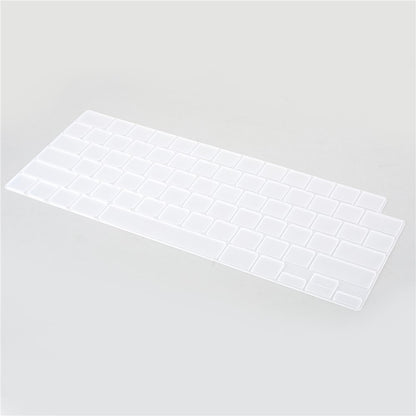 Ultra-thin Clear Keyboard Cover Soft TPU Keyboard Protector for EU Version MacBook Pro 14.2'' (A2442) / Pro 16.2'' (A2485)