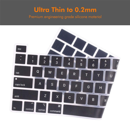 ENKAY MacBook Pro 13.3 (A2289/A2338) / Pro 16 (A2141)  US Version Keyboard Cover Soft Silicone Protective Film
