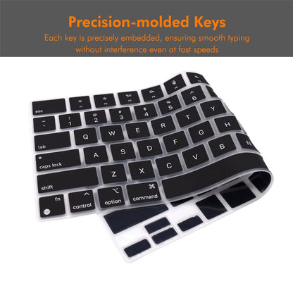 ENKAY MacBook Pro 14.2 / Pro 16.2 / Air 13.6 / Air 15.3  US Version Keyboard Cover Soft Silicone Protective Film