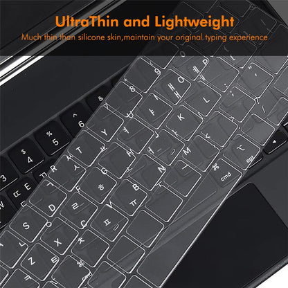ENKAY iPad Air 13 (2025) / (2024) / Pro 12.9 (2022 / 2021 / 2020)  US Version Magic Keyboard Cover Soft TPU Protective Film