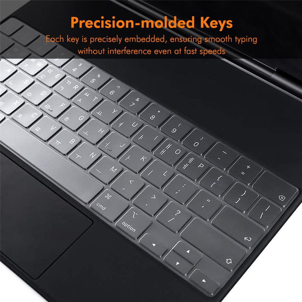 ENKAY iPad Air 13 (2025) / (2024) / Pro 12.9 (2022 / 2021 / 2020)  US Version Magic Keyboard Cover Soft TPU Protective Film