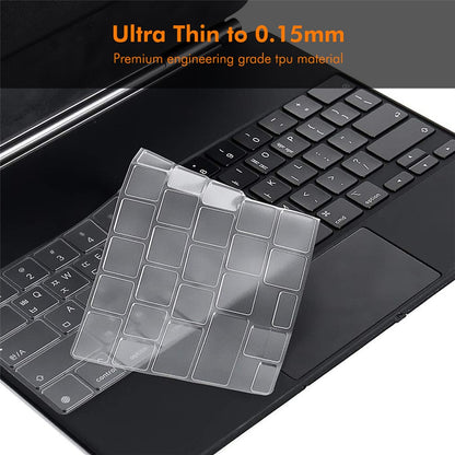 ENKAY iPad Air 13 (2025) / (2024) / Pro 12.9 (2022 / 2021 / 2020)  US Version Magic Keyboard Cover Soft TPU Protective Film