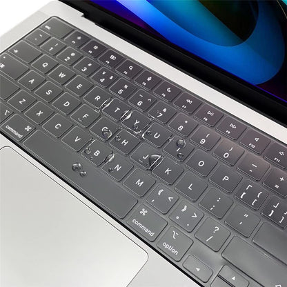 ENKAY for MacBook Neo 13 inch (2026) A3404 US Version Layout Keyboard Cover Ultra-thin TPU Film Dustproof Cover