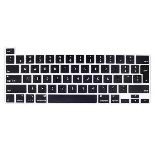 ENKAY Keyboard Cover for MacBook Pro 13 inch (2020) A2338 / A2251 / A2289 / 16 inch (2019) A2141 EU Version Layout Ultra Thin Silicone Keyboard Protector
