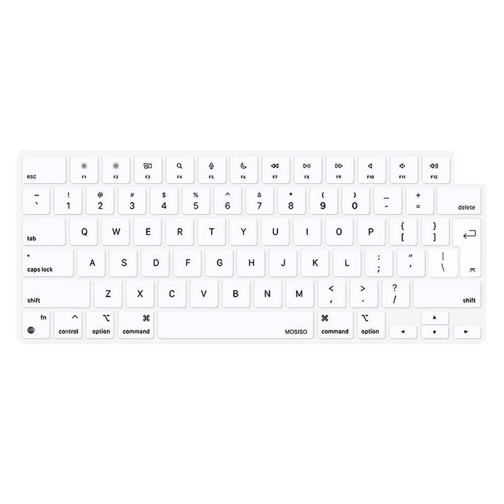 ENKAY Keyboard Cover for MacBook Air 13 / 15 (2022-2026) / MacBook Pro 14 / 16 (2021-2026) EU Version Layout Ultra Thin Silicone Keyboard Protector