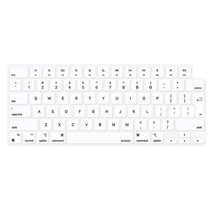 ENKAY Keyboard Cover for MacBook Air 13 / 15 (2022-2026) / MacBook Pro 14 / 16 (2021-2026) EU Version Layout Ultra Thin Silicone Keyboard Protector