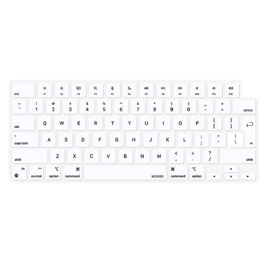 ENKAY Keyboard Cover for MacBook Air 13 / 15 (2022-2026) / MacBook Pro 14 / 16 (2021-2026) EU Version Layout Ultra Thin Silicone Keyboard Protector