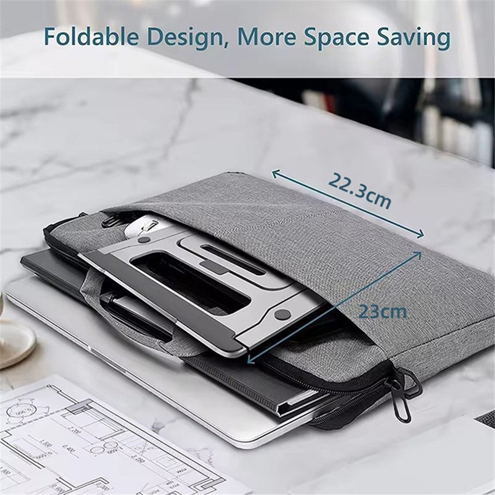 J006 Aluminum Alloy Laptop Heighten Cooling Stand Foldable Desktop Adjustable Notebook Bracket