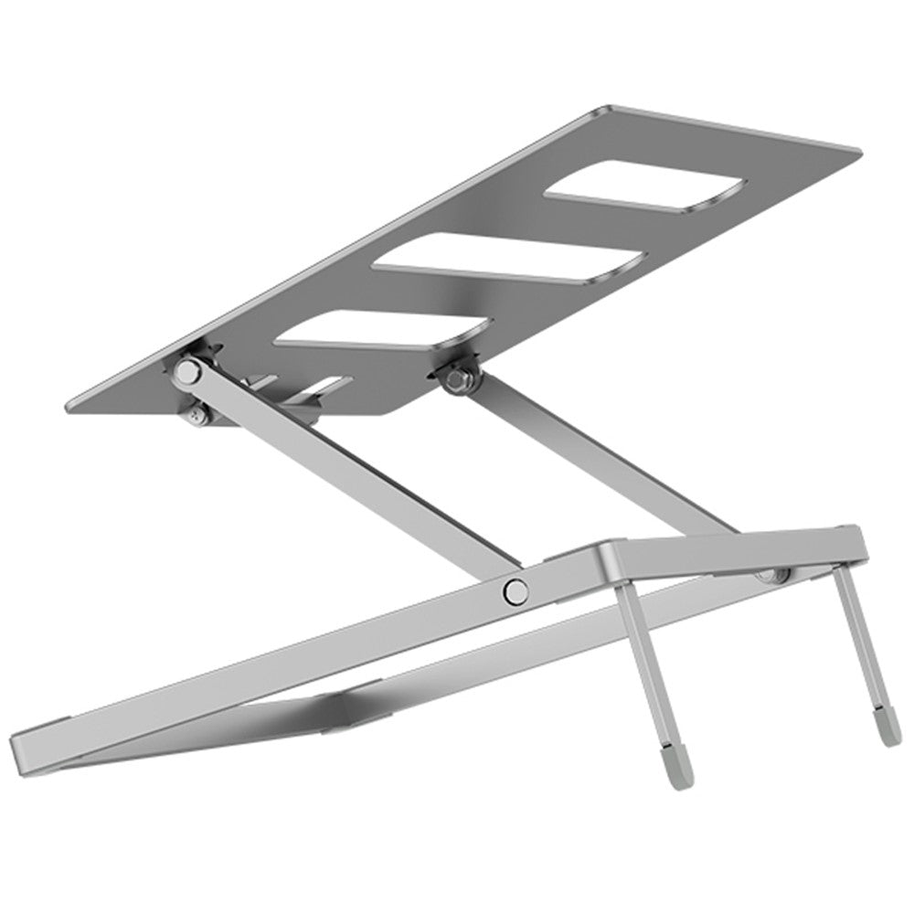 H12 Adjustable Aluminum Alloy Laptop Riser Desktop Stand Holder for Notebook Computer