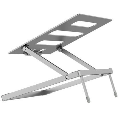 H12 Adjustable Aluminum Alloy Laptop Riser Desktop Stand Holder for Notebook Computer