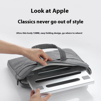 H12 Adjustable Aluminum Alloy Laptop Riser Desktop Stand Holder for Notebook Computer