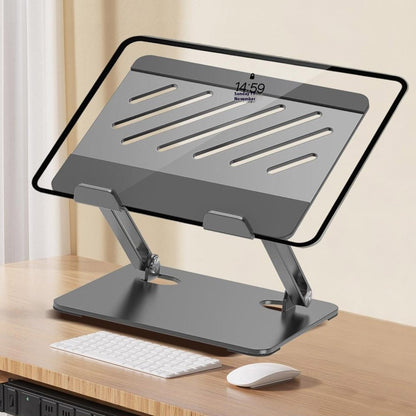GFS02-T Carbon Steel Laptop Cooling Stand Adjustable Height Foldable Notebook Holder Bracket