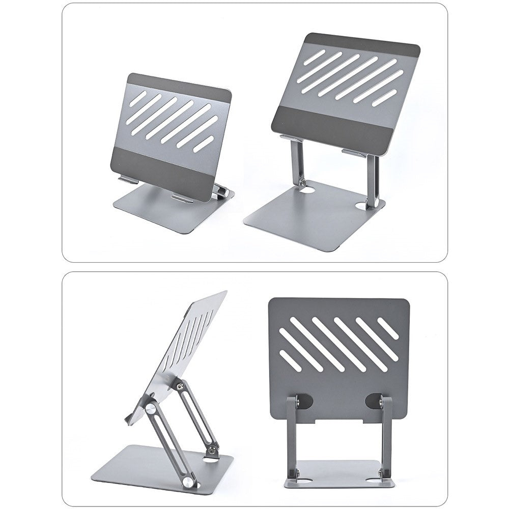 GFS02-T Carbon Steel Laptop Cooling Stand Adjustable Height Foldable Notebook Holder Bracket