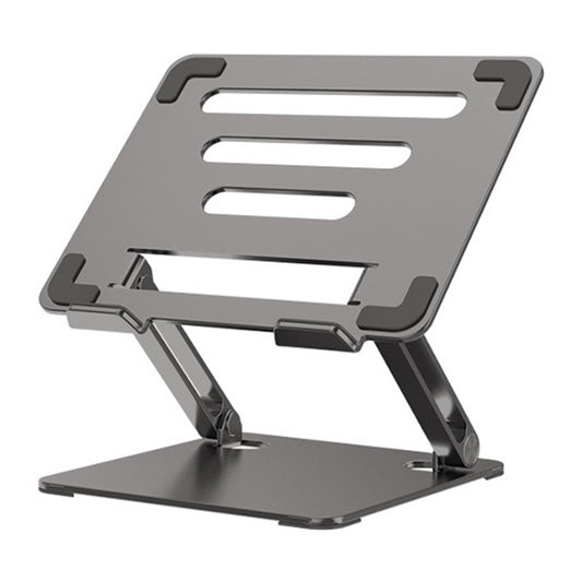 GFS03-T Carbon Steel Laptop Cooling Stand Adjustable Height Foldable Tablet Holder Notebook Bracket