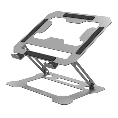 GFS14-TT 5kg Load Bearing Carbon Steel Laptop Cooling Stand Adjustable Height Hollow Out Tablet Support