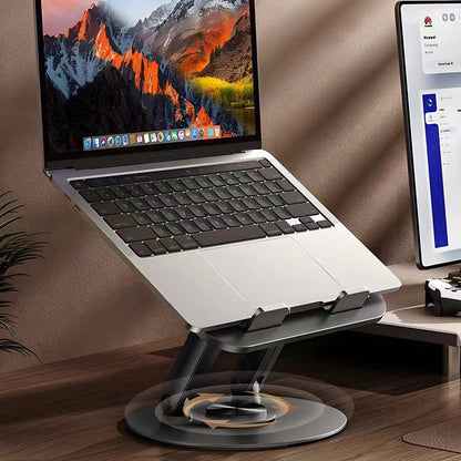 COTECI BS-011 Laptop Folding Rotating Stand Portable Adjustable Desktop Holder for Tablets Notebooks