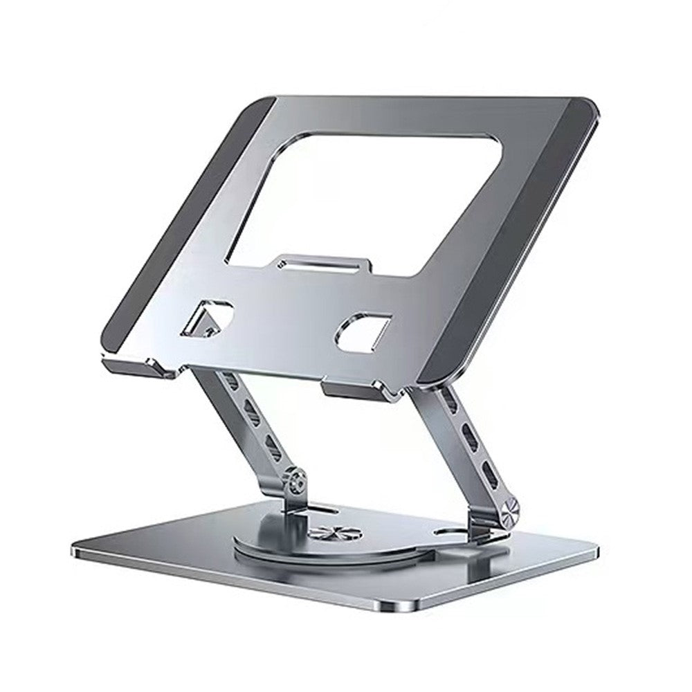 COTECI BS-007 Foldable Laptop Stand 360-Degree Rotatable Aluminum Alloy Adjustable Tablet Holder