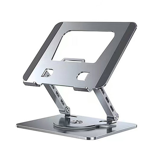 COTECI BS-007 Foldable Laptop Stand 360-Degree Rotatable Aluminum Alloy Adjustable Tablet Holder