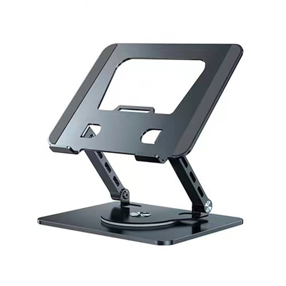 COTECI BS-007 Foldable Laptop Stand 360-Degree Rotatable Aluminum Alloy Adjustable Tablet Holder
