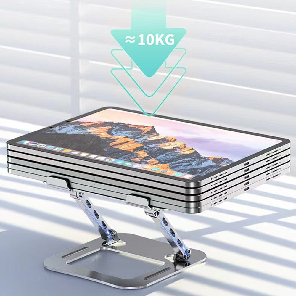 COTECI BS-008 Folding Laptop Stand Aluminum Alloy Tablet Holder Adjustable Height Portable