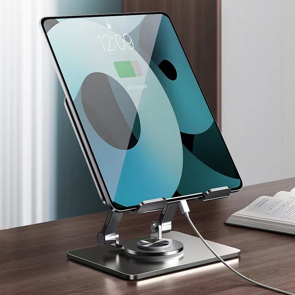 COTECI BS-009 Folding Tablet Stand 360-Degree Rotating Laptop Holder Multi Angle Adjustable