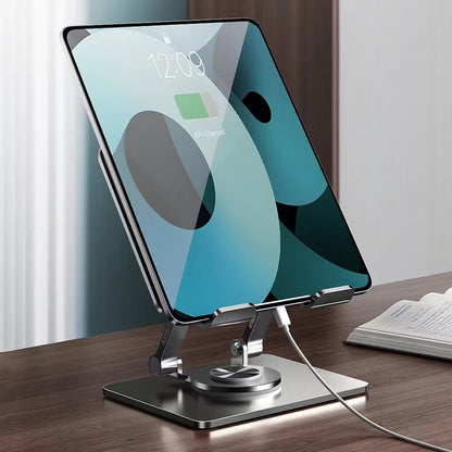 COTECI BS-009 Folding Tablet Stand 360-Degree Rotating Laptop Holder Multi Angle Adjustable