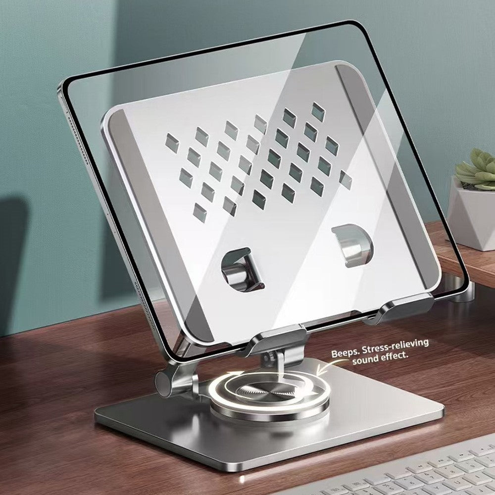 COTECI BS-009 Folding Tablet Stand 360-Degree Rotating Laptop Holder Multi Angle Adjustable