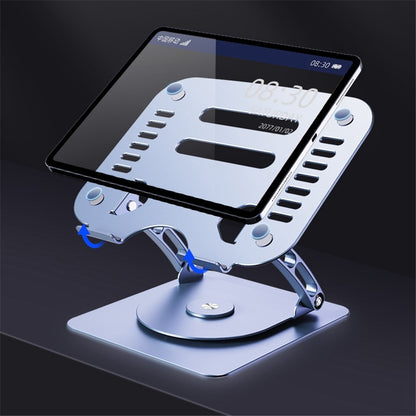 R-JUST HZ08-1 360 Degree Rotating Height Adjustable Laptop Bracket Folding Notebook Stand