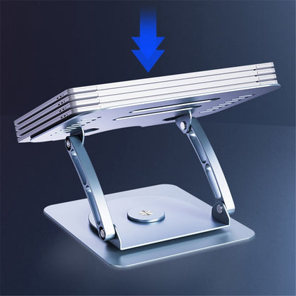 R-JUST HZ08-1 360 Degree Rotating Height Adjustable Laptop Bracket Folding Notebook Stand