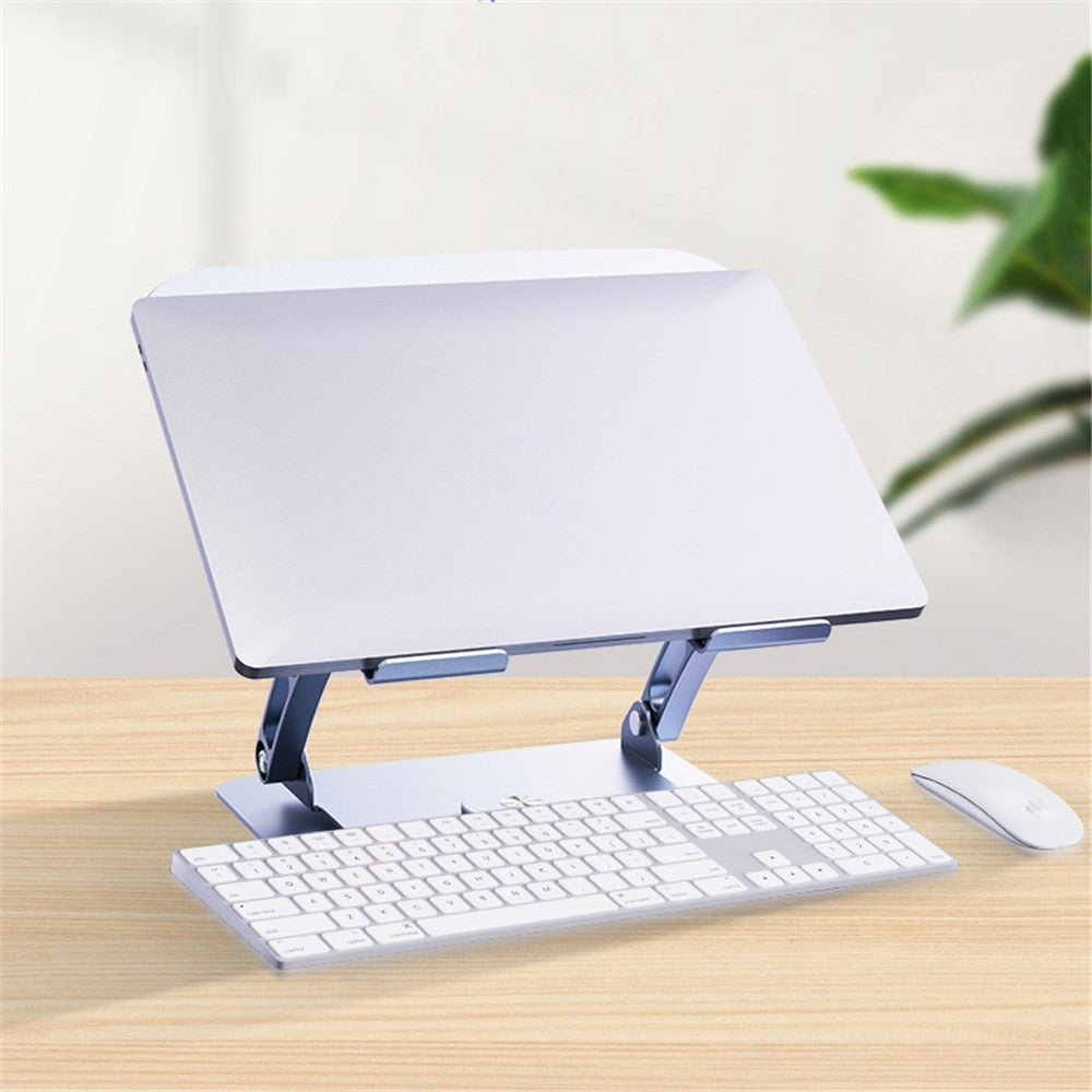 R-JUST HZ08-1 360 Degree Rotating Height Adjustable Laptop Bracket Folding Notebook Stand