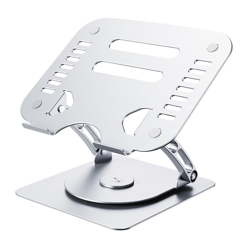 R-JUST HZ08-1 360 Degree Rotating Height Adjustable Laptop Bracket Folding Notebook Stand