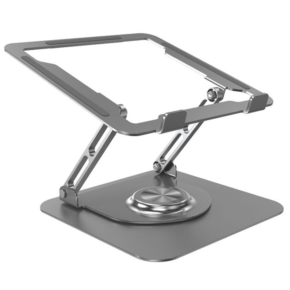 D147 360 Degree Rotating Laptop Lifting Bracket Aluminum Alloy Notebook Cooler Desktop Stand