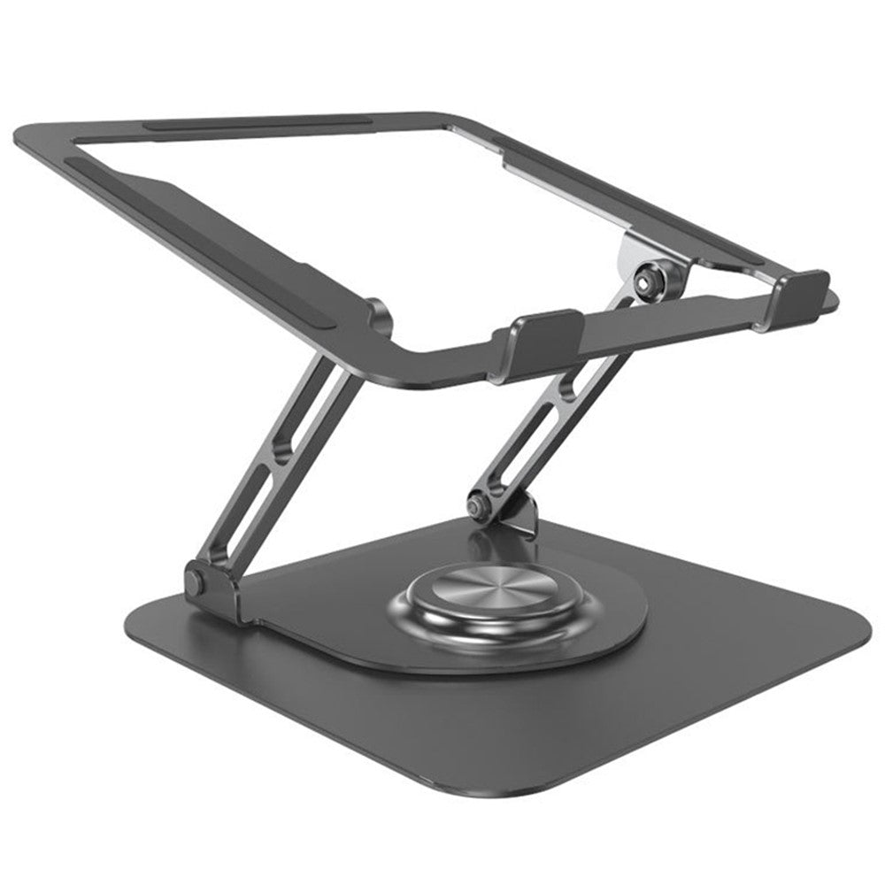 D147 360 Degree Rotating Laptop Lifting Bracket Aluminum Alloy Notebook Cooler Desktop Stand