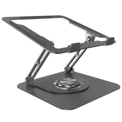 D147 360 Degree Rotating Laptop Lifting Bracket Aluminum Alloy Notebook Cooler Desktop Stand