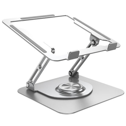 D147 360 Degree Rotating Laptop Lifting Bracket Aluminum Alloy Notebook Cooler Desktop Stand