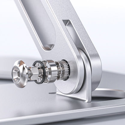 BONERUY R06 Metal Book Stand Folding Desktop Book Holder Portable Multi-Angle Adjustable Reading Stand