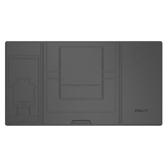 Multifunction Desk Mat PU Leather Laptop Riser Phone Book Holder Stand Waterproof Table Placemat Mouse Pad