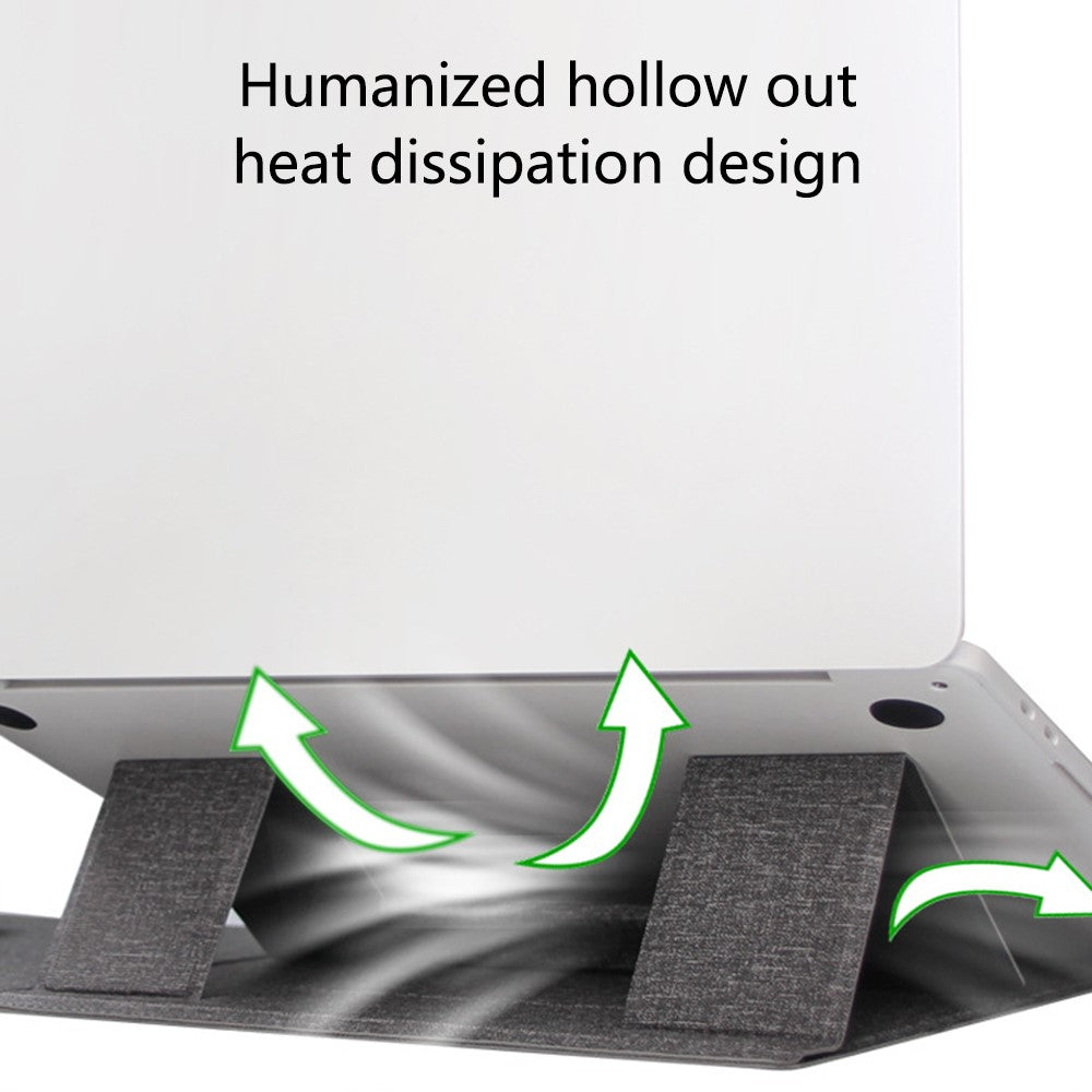 1020 Multifunctional Integrated PU Leather Mouse Pad Laptop Stand Mount Holder Mousepad Desk Mat