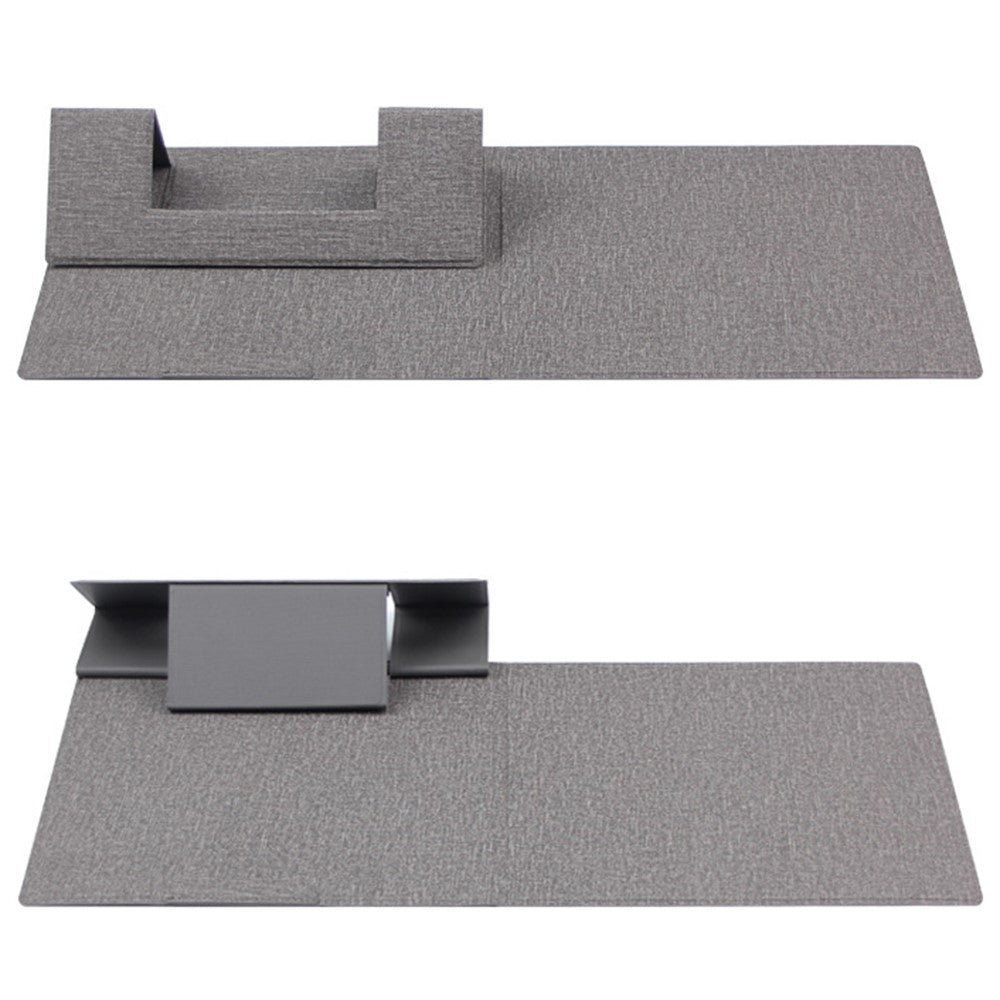 1020 Multifunctional Integrated PU Leather Mouse Pad Laptop Stand Mount Holder Mousepad Desk Mat